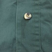 XL/古着 Wear Guard 長袖 シャツ メンズ 00s 大きいサイズ ボタンダウン 緑 グリーン 24feb07 中古 トップス_画像6