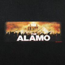 XL/古着 半袖 ビンテージ Tシャツ メンズ 00s 映画 アラモ コットン クルーネック 黒 ブラック spe 24feb09 中古_画像3