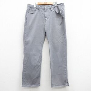 W38/古着 リーバイス Levis 514 パンツ メンズ グレー 24feb12 中古 ボトムス ロング