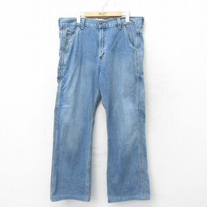 W39/古着 リーバイス Levis パンツ メンズ カーペンター コットン 紺 ネイビー デニム spe 24feb17 中古 ボトムス ロング