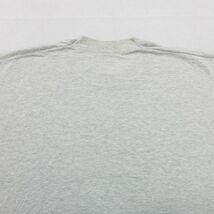 XL/古着 フルーツオブザルーム 半袖 ビンテージ Tシャツ メンズ 90s サーカス ラスベガス 大きいサイズ クルーネック 薄グレー 霜降り 24fe_画像10