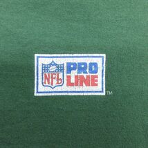 XL/古着 ナイキ NIKE 半袖 ビンテージ Tシャツ メンズ 90s NFL グリーンベイパッカーズ 大きいサイズ コットン クルーネック 緑 グリーン_画像4