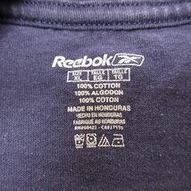 XL/古着 リーボック REEBOK 半袖 Tシャツ メンズ NBA ダラスマーベリックス 刺繍 大きいサイズ クルーネック 紺 ネイビー バスケットボール_画像3