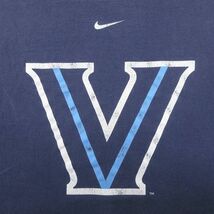 XL/古着 ナイキ NIKE 半袖 ビンテージ Tシャツ メンズ 00s Nova Nation NCAA 大きいサイズ コットン クルーネック 紺 ネイビー 24feb27 中_画像3