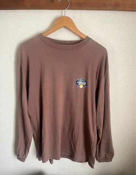 90s old stussy ステューシー　紺タグ　USA製　ロングTシャツ