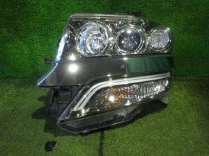 ◆ ホンダ N-BOX カスタム JF1【 左 HID ヘッドライト ヘッドランプ 】 ※内側下部ステー折れ 中古 B187 2J10-1 ◆