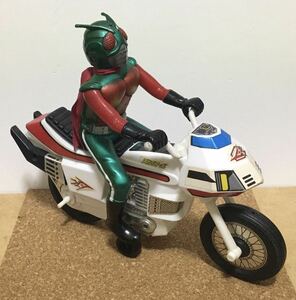 【レア 当時物】ポピー 仮面ライダー(スカイライダー) スカイターボ ビッグブロー 全長約32cmソフビ 昭和レトロ