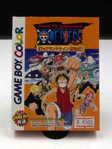 【GBC】From TV animation ONE PIECE 幻のグランドライン冒険記！【未使用品／デッドストック】 バンプレスト 