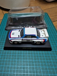 訳あり、絶版!! 京商1/64 BMW 3.5 CSL No.59 (1976 デイトナ24h 優勝車）