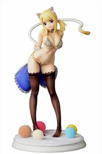 オルカトイズ フェアリーテイル FAIRY TAIL ルーシィ・ハートフィリア・ヒョウ柄猫 Gravure_Style 1/6スケール PVC フィギュア 新品