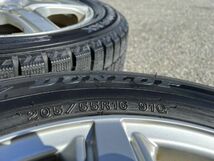 【国産中古】ダンロップ DUNLOP ウィンターマックス 205/55R16 WINTER MAXX アルミホイール4本セット_画像6