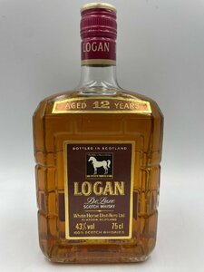 LOGAN DELUXE ローガン デラックス スコッチ ウイスキー 750ml 43％ 未開封 古酒　AGED 12YEARS 漏れ保証なし sg24221-2