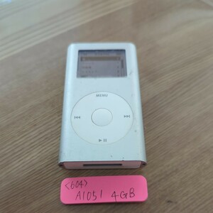 〈604〉iPod mini A1051 4GB 本体のみ中古　