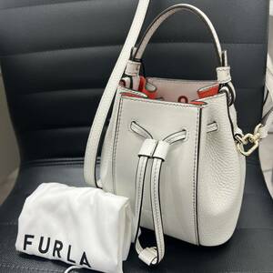 M: новый товар не использовался Furla Furla сумка на плечо MIASTELLA mia Stella женский Mini bat сумка кожа Logo 