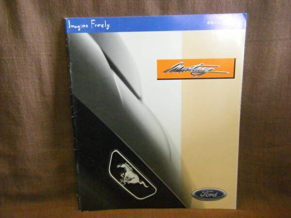 当時物 FORD MUSTANG フォード マスタング 1999年 デビュー35周年 カタログ クーペ コンバーチブル コブラ オールカラー 全25ページ