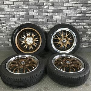 BADX エスホールド　グッドイヤー　15インチ　15×4.5J 4H 美品　