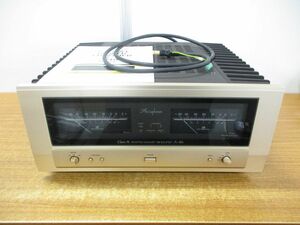 【1円〜】【直接引取限定】アキュフェーズ A-46/Accuphase/STEREO POWER AMPLIFIER/純A級ステレオ・パワーアンプ/オーディオ/通電確認済