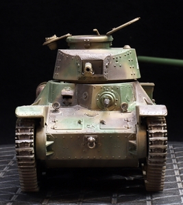 1/35 第二次世界大戦 日本帝国陸軍 四式軽戦車 ケヌ 制作完成品