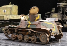 1/35 帝国陸軍 九七式軽装甲車 テケ 制作完成品_画像3