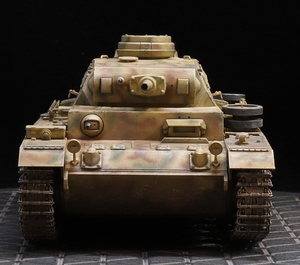 1/35 ドイツ軍 Ⅲ号戦車L型 1943年東部戦線「02号車」 制作完成品