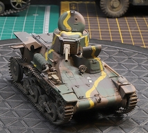 1/35 帝国陸軍 九七式軽装甲車 テケ 制作完成品_画像7