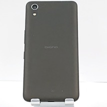 DIGNO J 704KC SoftBank チャコールブラック 送料無料 即決 本体 c02308_画像5