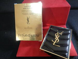 ＊100円～【極美品】限定品 YSL イヴ・サンローラン クチュール ミニ クラッチ 400 アイシャドウ チップ・ブラシ未使用 箱付き＊M-50