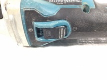 ☆中古品☆makita マキタ 18V 100mm 充電式ディスクグラインダー GA412D バッテリー1個(18V 6.0AH) 充電器付き 研磨機 研削 切削 84267_画像7