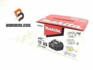 ☆未使用品☆makita マキタ 18V 6.0Ah 純正 リチウムイオンバッテリー BL1860B 残量表示付 リチウムイオン電池 蓄電池 85952