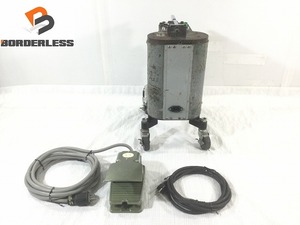 ☆中古品☆ KAMEKURA 亀倉精機 電動油圧式アングル切断機 EH-75N フットスイッチ/フットペダル付き 81254