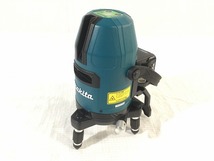 ☆美品☆makita マキタ 10.8V 充電式屋内・屋外兼用墨出し器 SK10GD 受光器 バッテリー1個 充電器 ケース付 レーザー墨出し器 86331_画像4