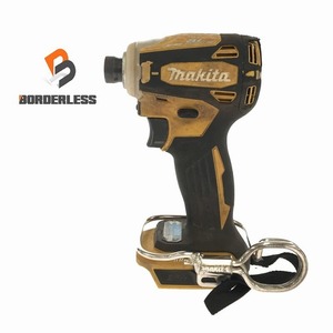 ☆中古品☆makita マキタ 18V 充電式インパクトドライバー TD172D 本体のみ フレッシュイエロー 黄色 コードレスインパクトドライバ 82677