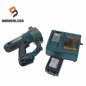 ☆中古品☆makita マキタ 12V 充電式全ネジカッター SC100D 充電器 純正バッテリー1個 85910