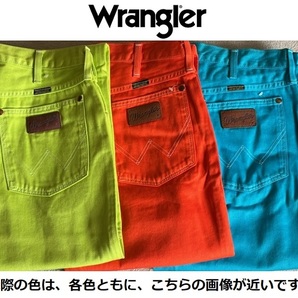 希少★90s Wrangler★デッドストック(未使用)★13MWZ★M1132-10/カラーパンツ★リベットはSCOVILL★W30/(あ)の画像10