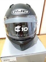 HJC C10 エピック　ブラック　サイズ　L　小さめ　未使用試着のみ　送料込み_画像1