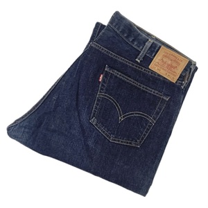 希少!! ビッグサイズ 2003年 日本製 Levi's リーバイス 503 レザーパッチ 革パッチ デニム ジーンズ W40/CR31