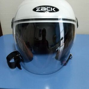 zack ZJ-3 ダブルシールド サイズ D.FREE(58~60未満) ジェットヘルメット