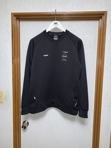 L 美品 F.C.R.B. POLARTEC FLEECE CREW NECK TOP