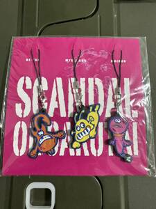 SCANDAL グッズ　バンド　音楽隊　ストラップ