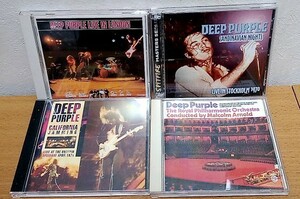 Deep Purple / Live in London + Scandinavian Nights + California Jamming + Concerto for Group and Orchestra глубокий * лиловый 