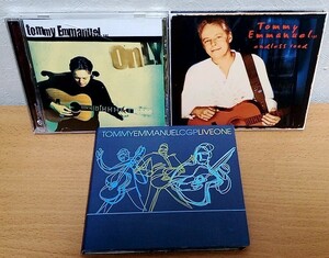 Tommy Emmanuel / Only + Endless Road + Live One 3点セット　トミー・エマニュエル