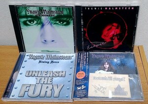 Yngwie Malmsteen / Eclipse + The Seventh Sign + Unleash the Fury + I Can't Wait 4枚セット　イングヴェイ・マルムスティーン 送料無料