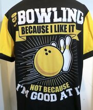 新品 XLサイズ ボーリングシャツ レギュラーカラー 1329 黄色×黒 イエロー ブラック ロカビリー パンク ロック 柄シャツ バックプリント_画像9