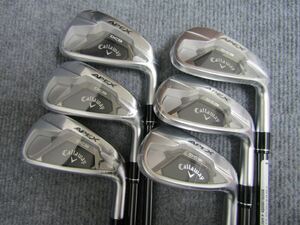 1円～♪新品[3988] APEX DCB/Diamana55 for Callaway(JP)/6本組/R/5-PW/エイペックスDCB/キャロウェイ/日本仕様