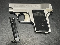 レプリカ REPRICA COLT .25 AUTO NICKEL FINISH　ガスガン　トイガン　エアガン_画像2