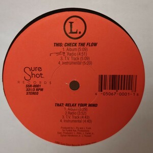 L.-check the flow -relax your mind us original press!!!