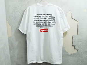 希少 XL 美品 22AW Supreme Play Dead Tee Tシャツ ボックスロゴ XL 白 ホワイト White シュプリーム FT