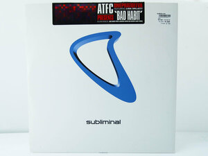 ATFC Presents Onephatdeeva Featuring Lisa Millett / Bad Habit 12inch 2枚組み レコード Subliminal 2000年 F