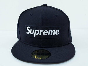 Supreme R.i.p. Box Logo New Era Cap ニューエラ キャップ ボックスロゴ 7 1/2 59.6 紺 ネイビー Navy RIP シュプリーム F