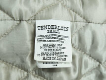 美品 08AW TENDERLOIN T-RAIL COAT Pコート レイルコート 黒 ブラック BLACK S テンダーロイン _画像4